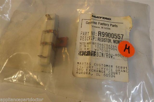 MAYTAG MICROWAVE R9900557 RESISTOR, MONITOR NEW IN BOX MAYTAG MICROWAVE R9900557 RESISTOR, MONITOR NEW IN BOX